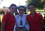 Ali and Tessa were on my team during the Bluebonnet Youth Ranch Celebrity Golf Tournament in Texas